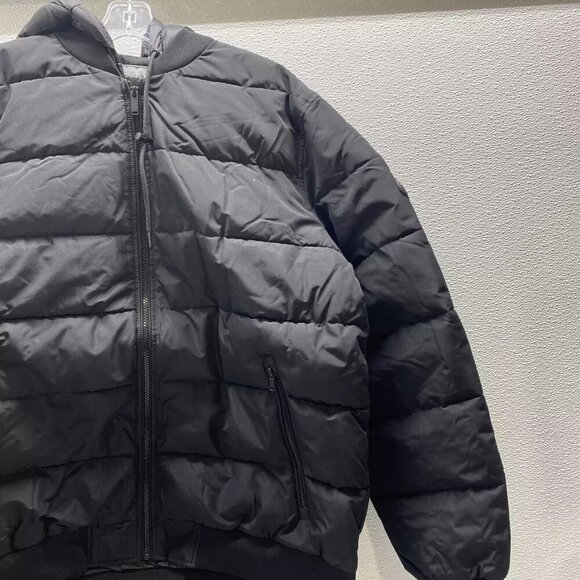 NEW MICHAEL KORS Mens Clarkson Packable Quilted Hooded Jacket Size XL Black - Picture 10 of 11